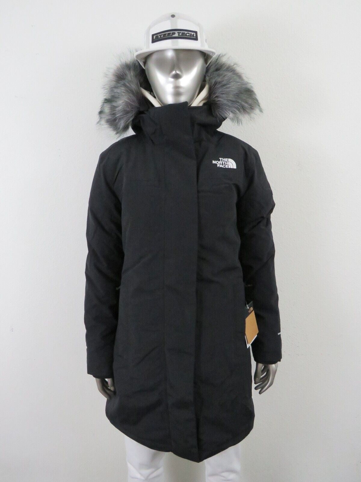 Womens the North Face Arctic Parka down Waterproof Warm Winter Jacket Black $350